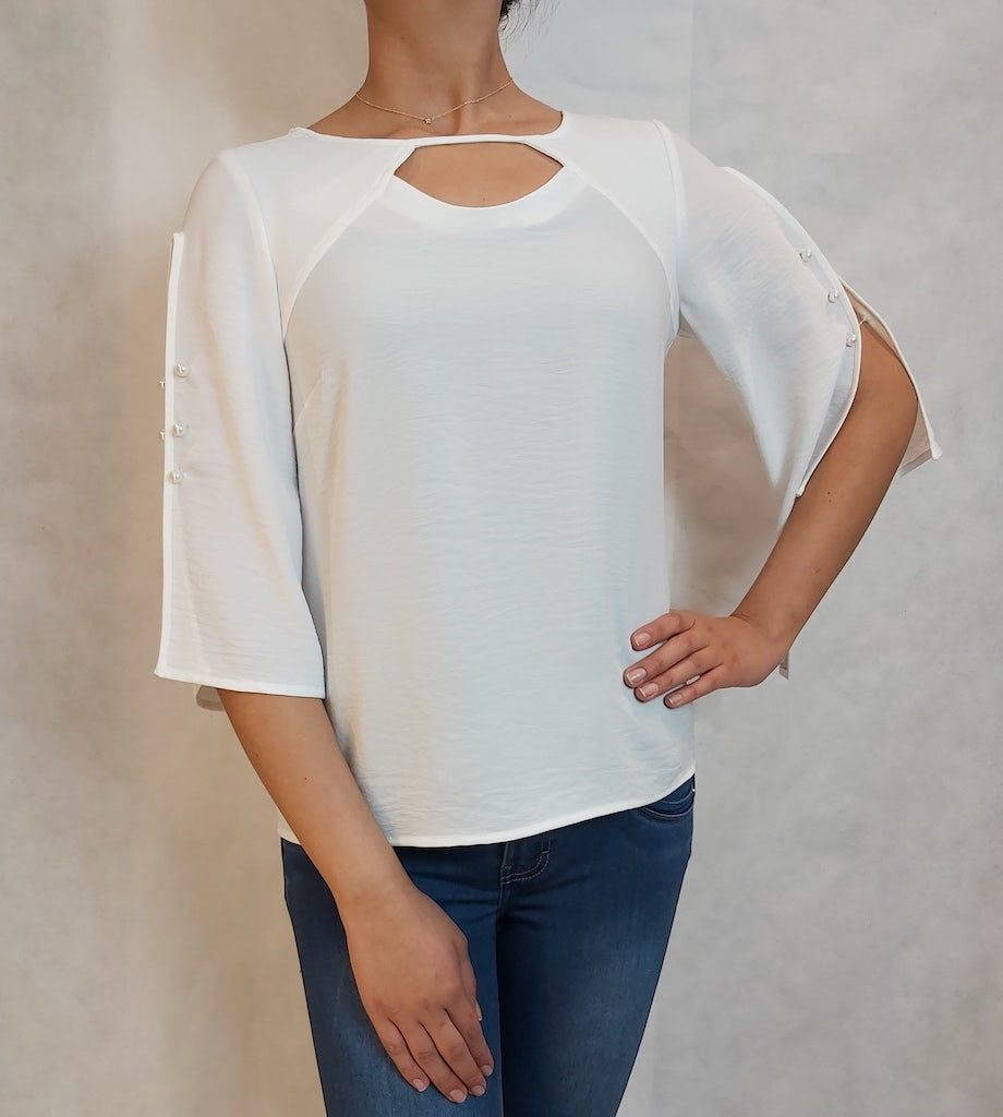 Blusa Blanca dama Lofassi 6379